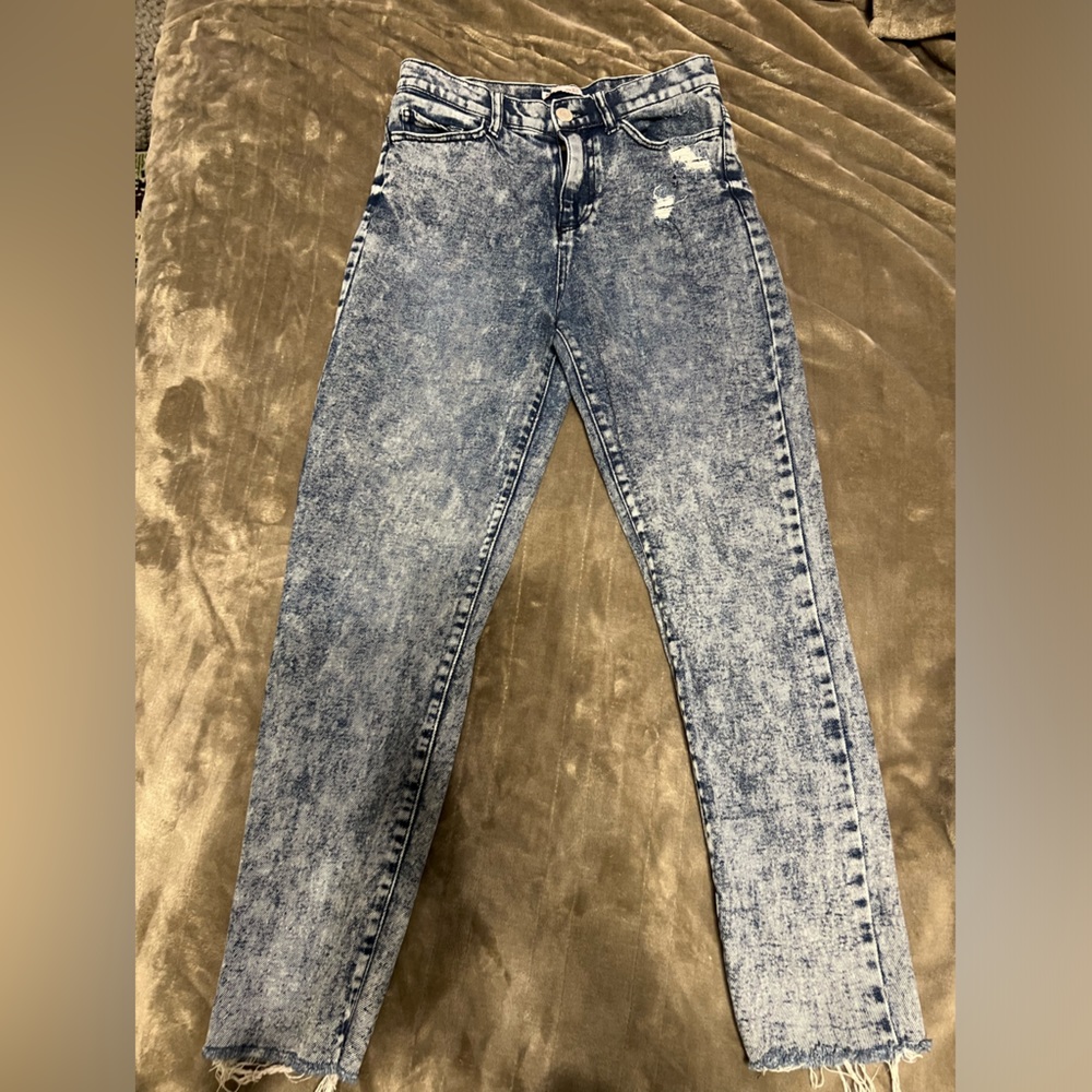 SO acid wash jeans size 3